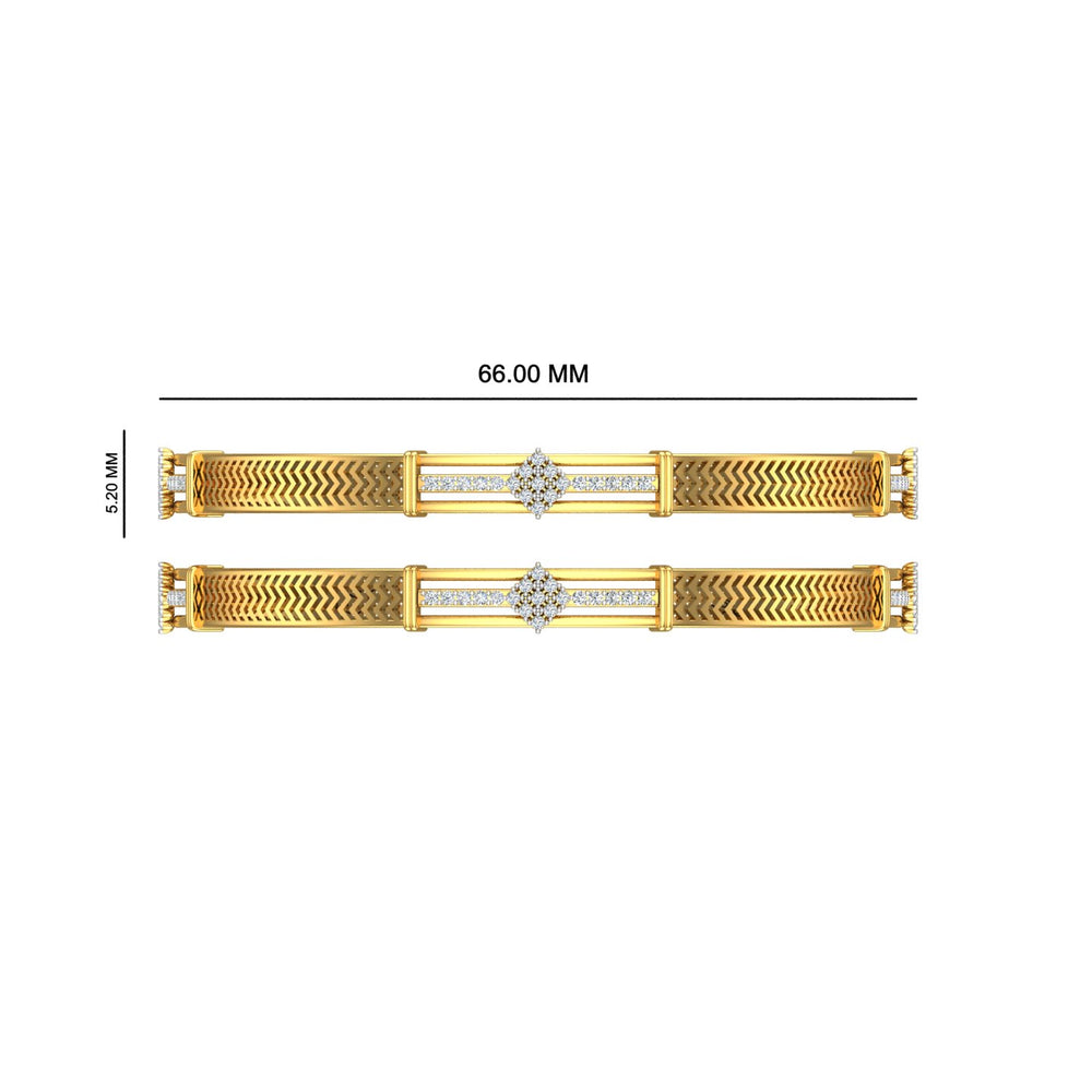 Regal Path Diamond Bangle