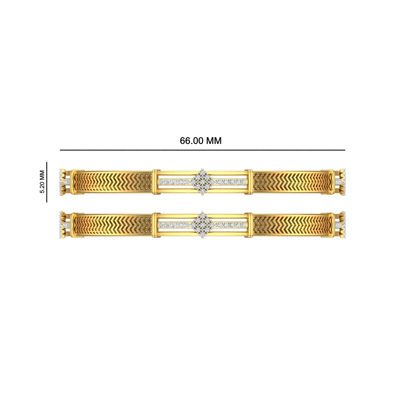 Regal Path Diamond Bangle