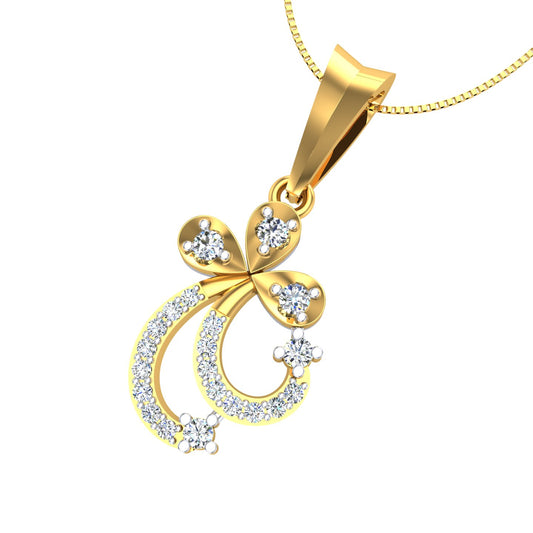 Blooming Grace Diamond Pendant