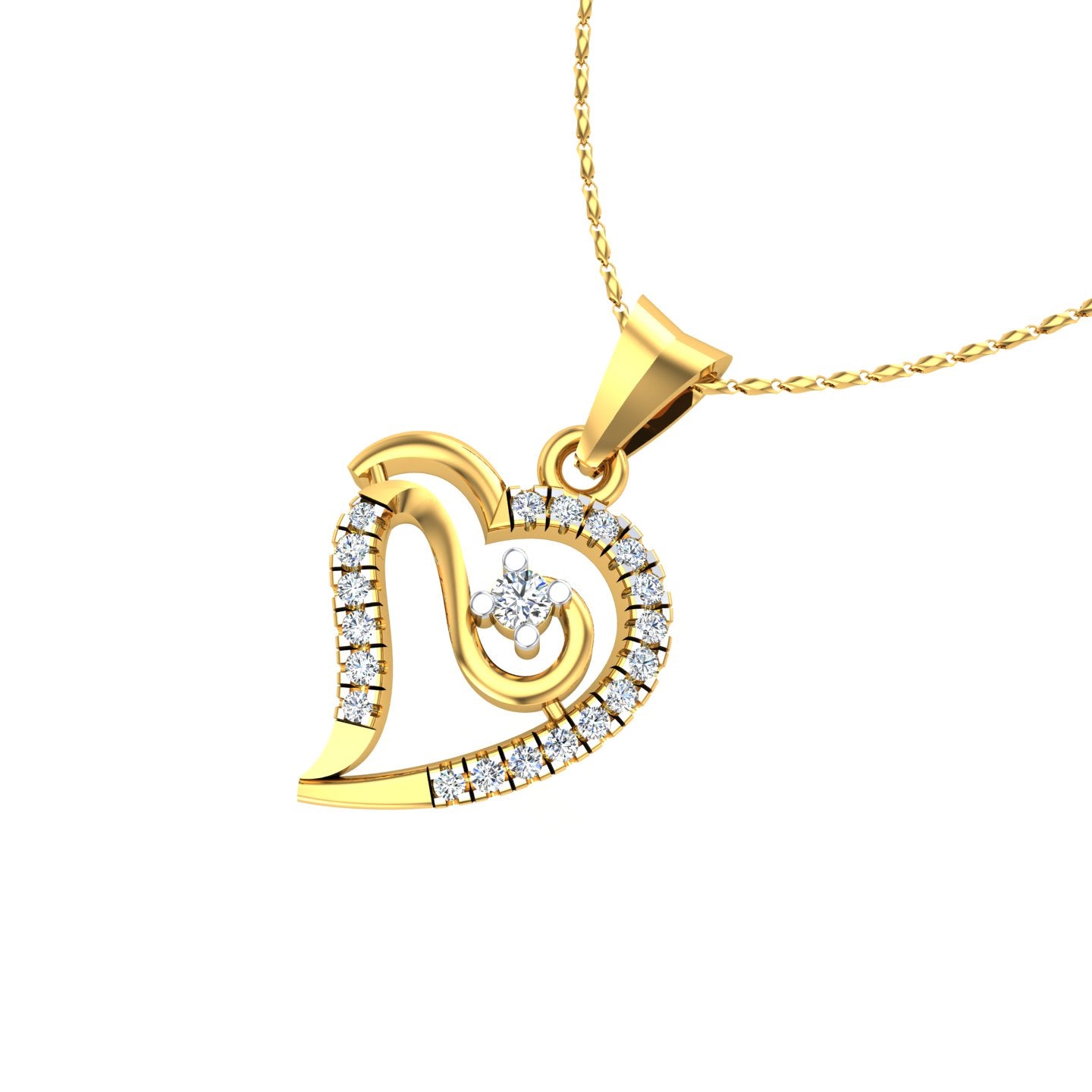 Forever Heart Diamond Pendant