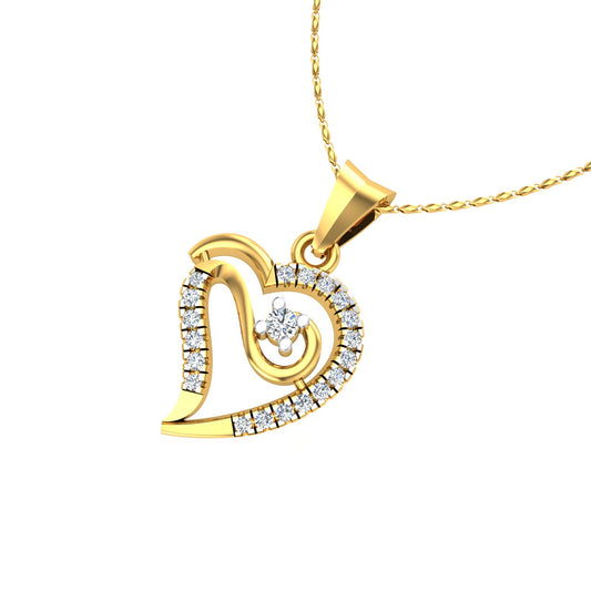 Forever Heart Diamond Pendant