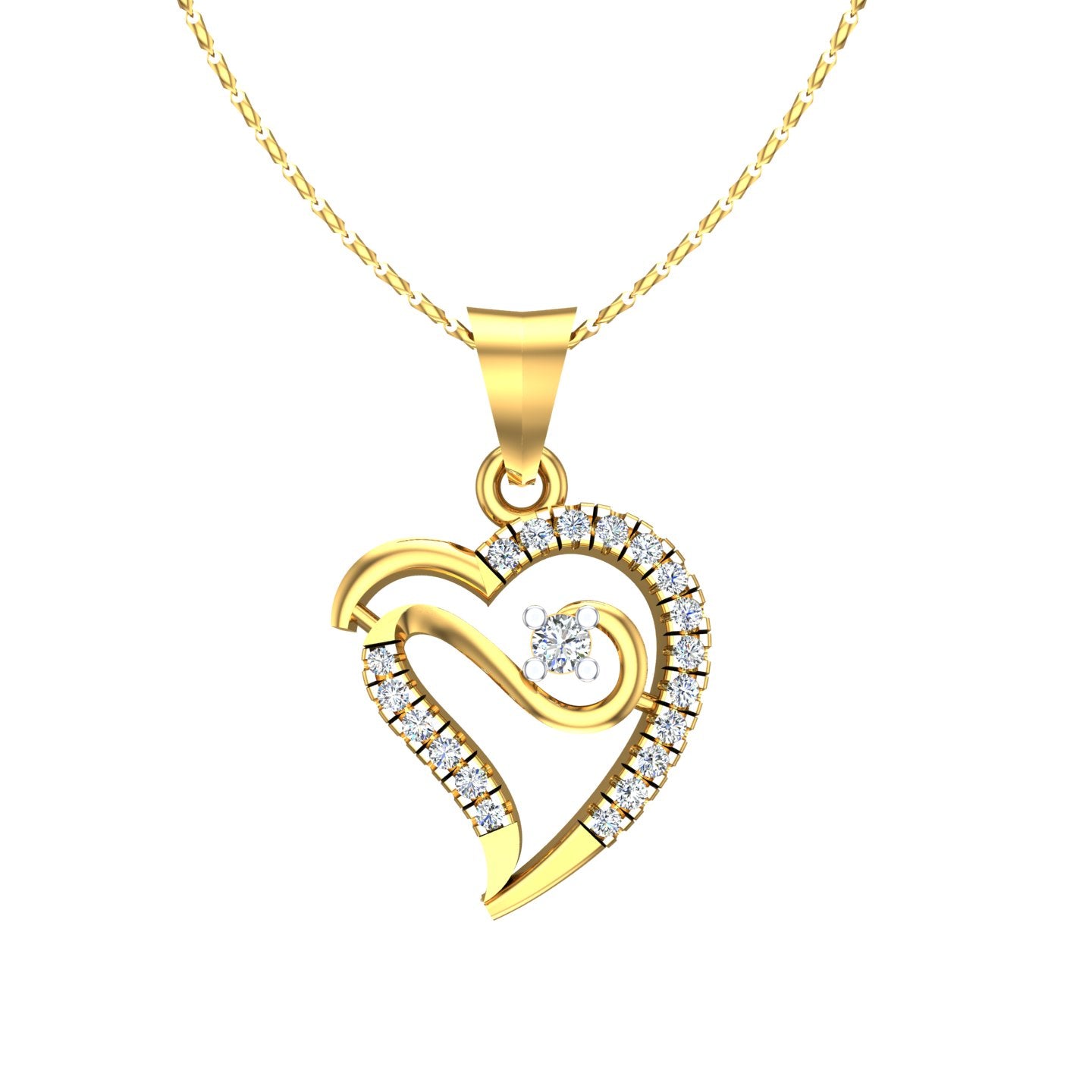 Forever Heart Diamond Pendant