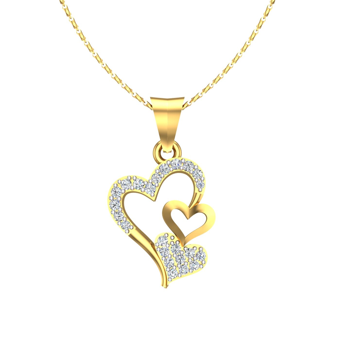 Love Bloom Diamond Pendant