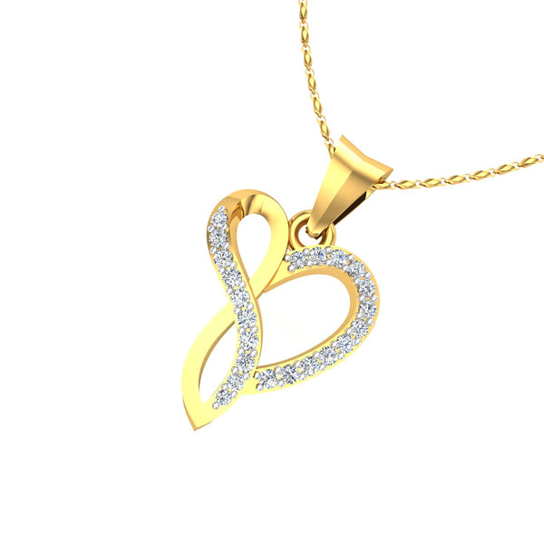 Eternal Embrace Diamond Pendant