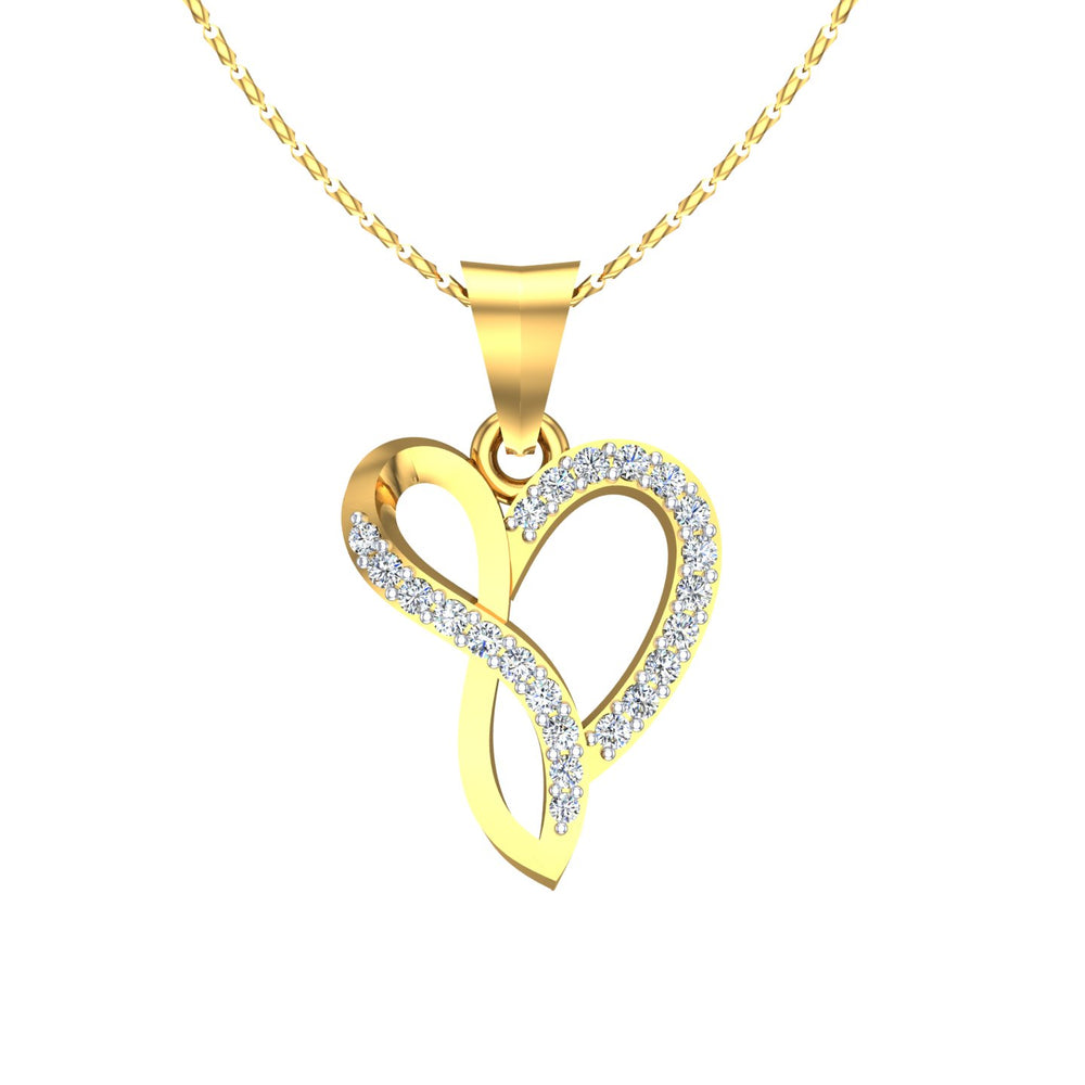 Eternal Embrace Diamond Pendant