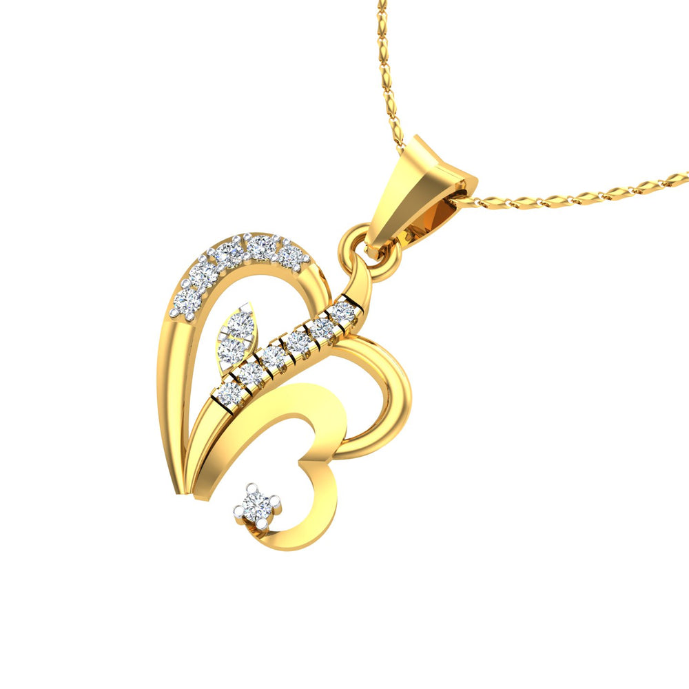 Butterfly Grace Diamond Pendant