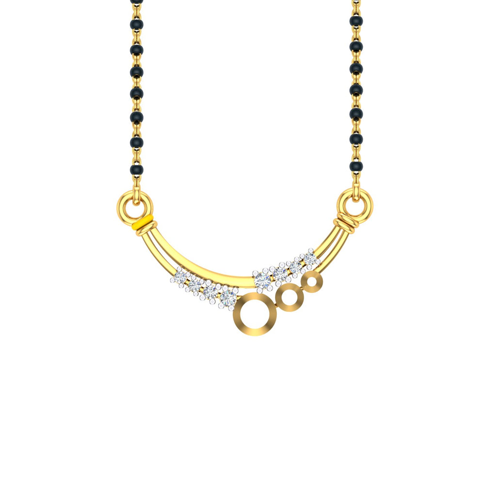 Orbit Glow Mangalsutra