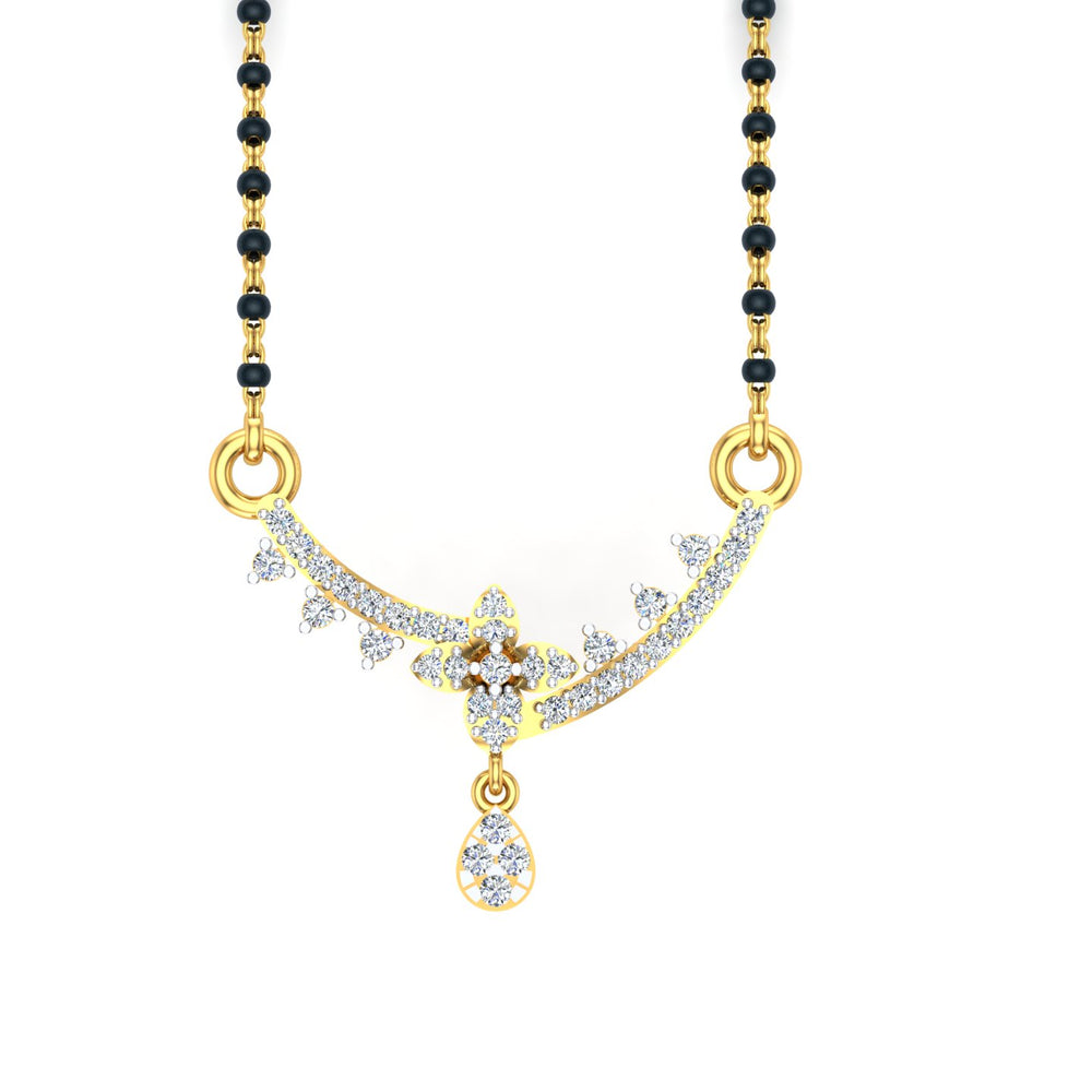 Diamond Dewdrop Mangalsutra