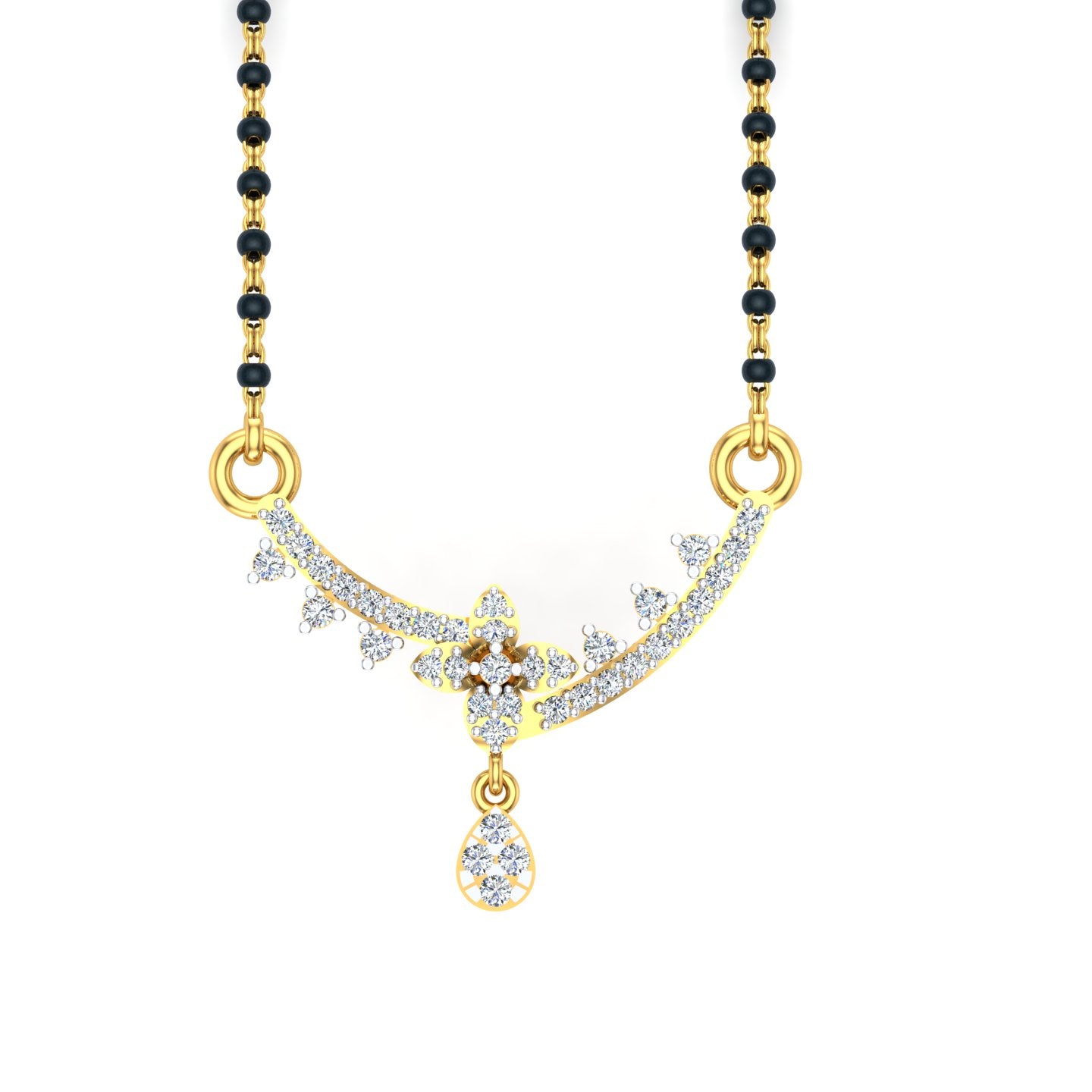 Diamond Dewdrop Mangalsutra