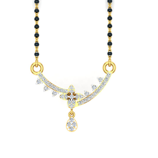 Diamond Dewdrop Mangalsutra