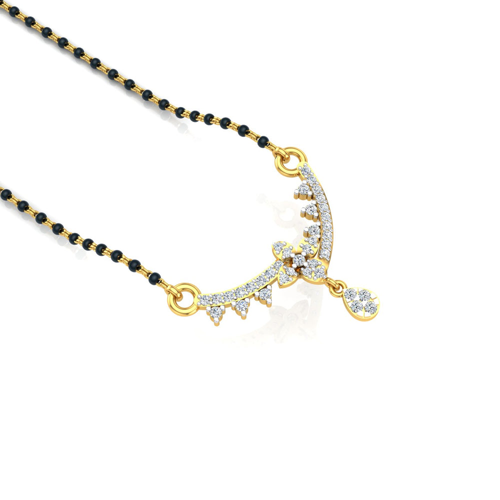 Diamond Dewdrop Mangalsutra
