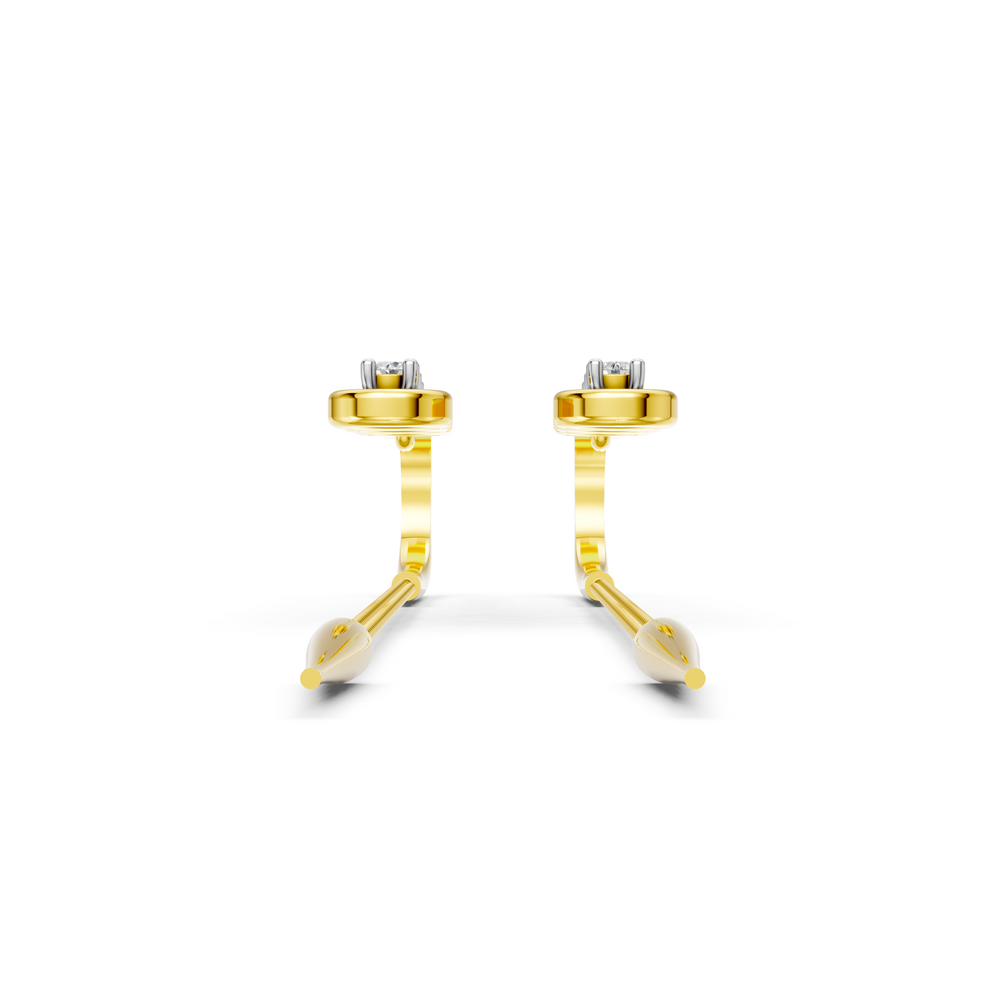 Trinity Spark Diamond Sui Dhaga Earrings