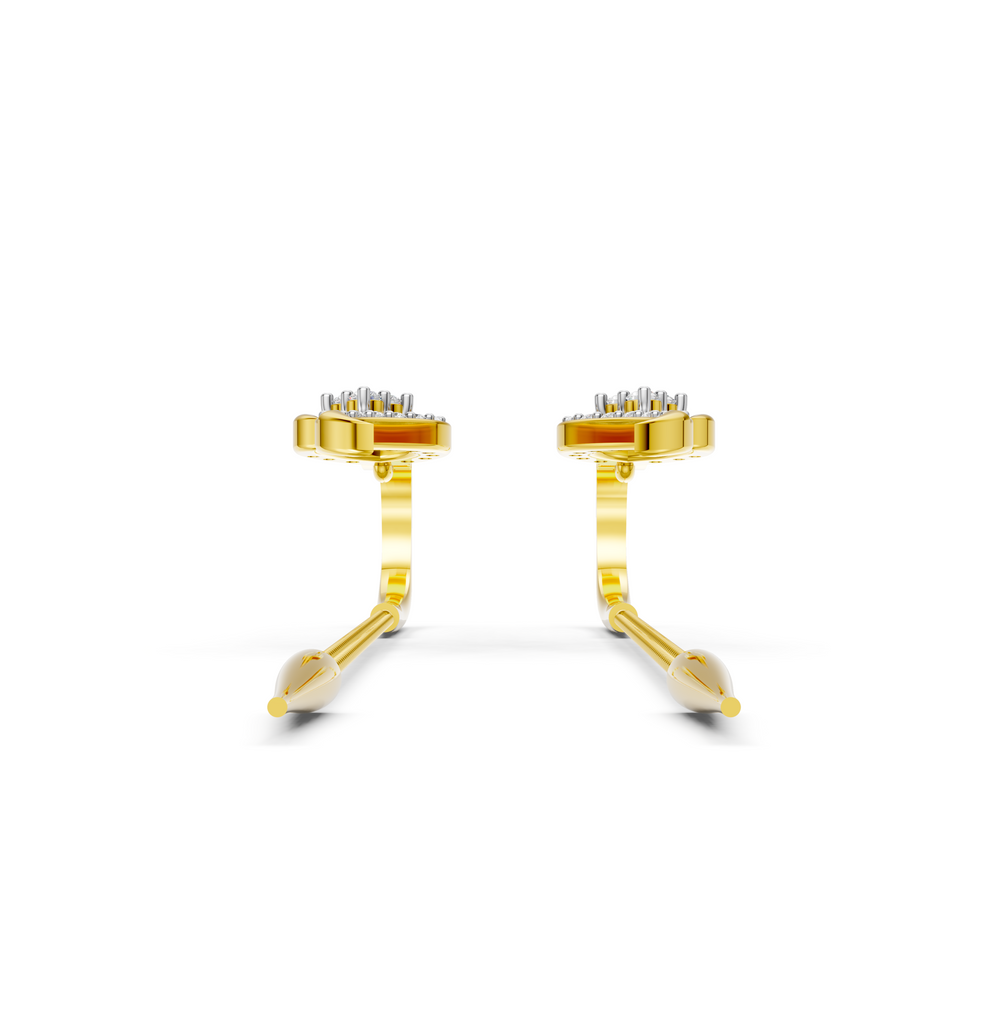 Celestial Bloom Diamond Sui Dhaga Earrings