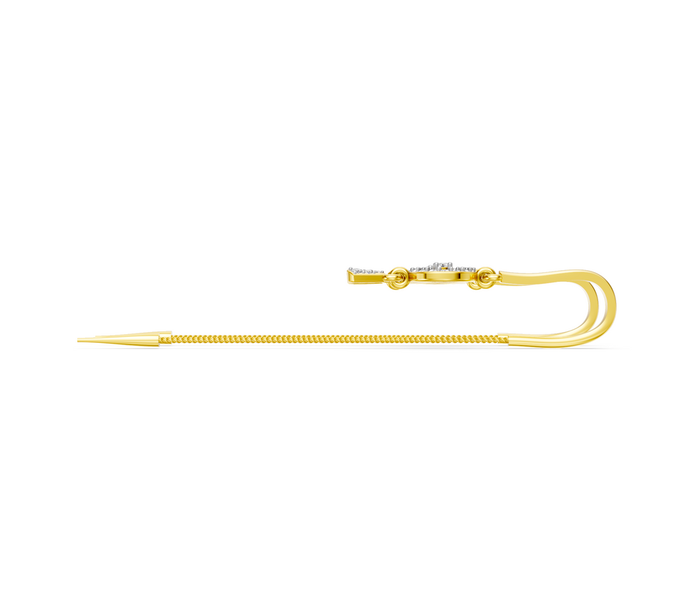 Eternal Orbit Diamond Sui Dhaga Earrings