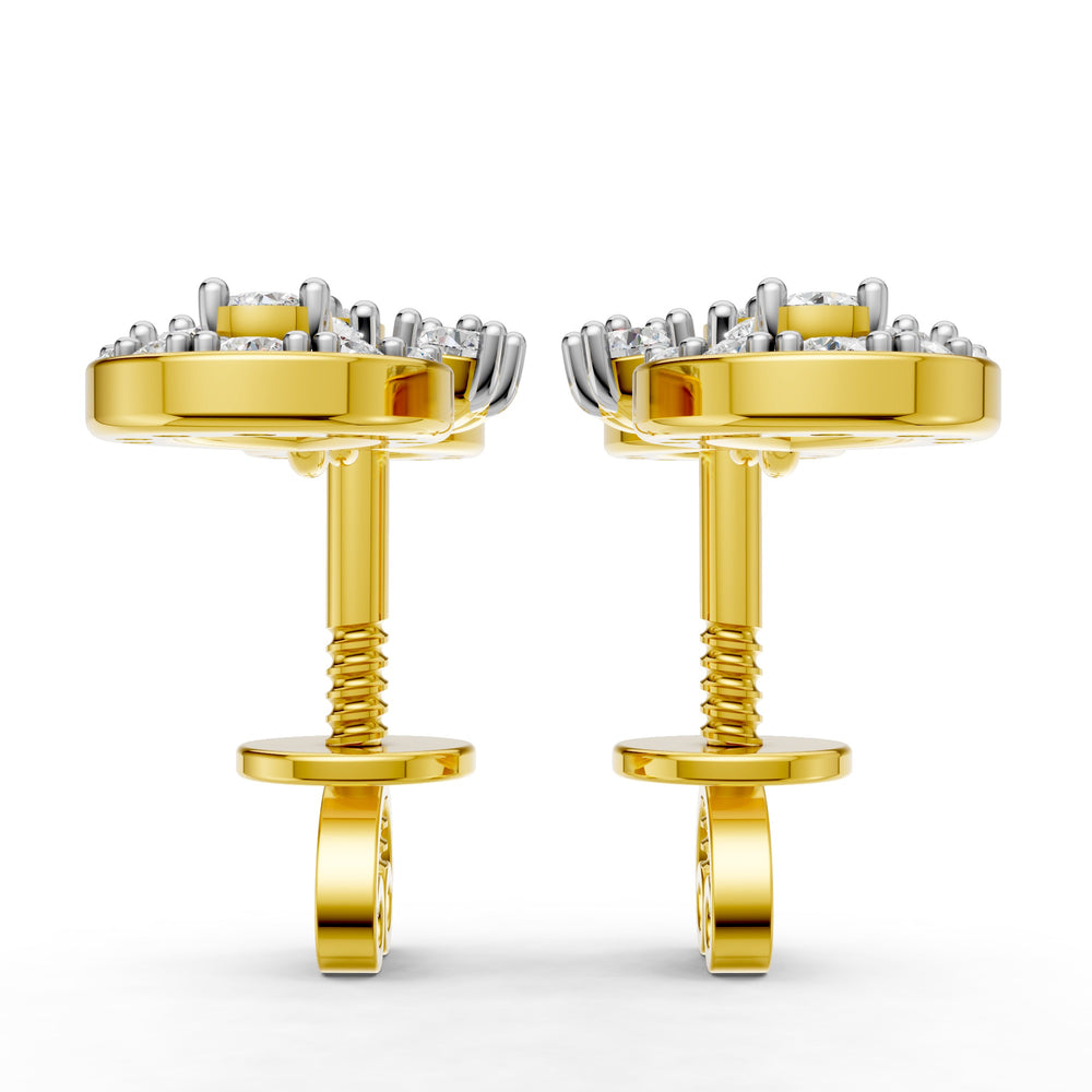 Dewdrop Vine Diamond Earrings