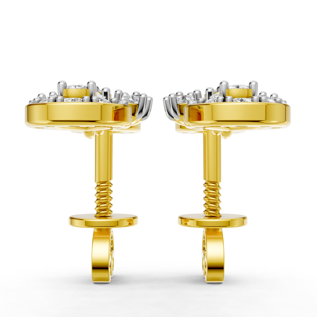 Dewdrop Vine Diamond Earrings
