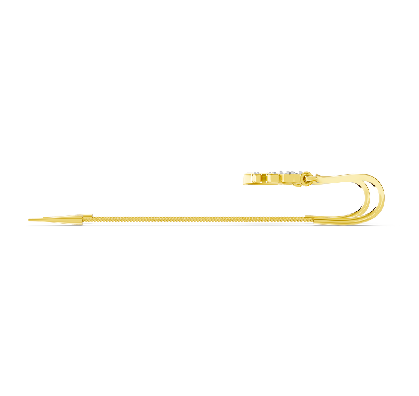 Nature's Whisper Diamond Sui Dhaga Earrings