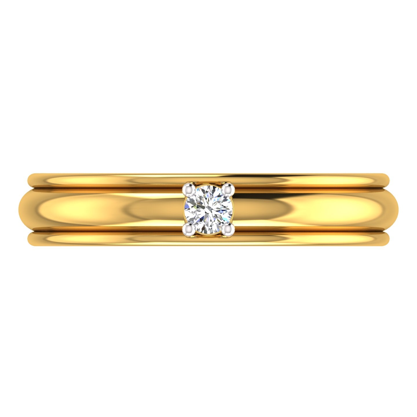 Infinity Curve Solitaire Ring