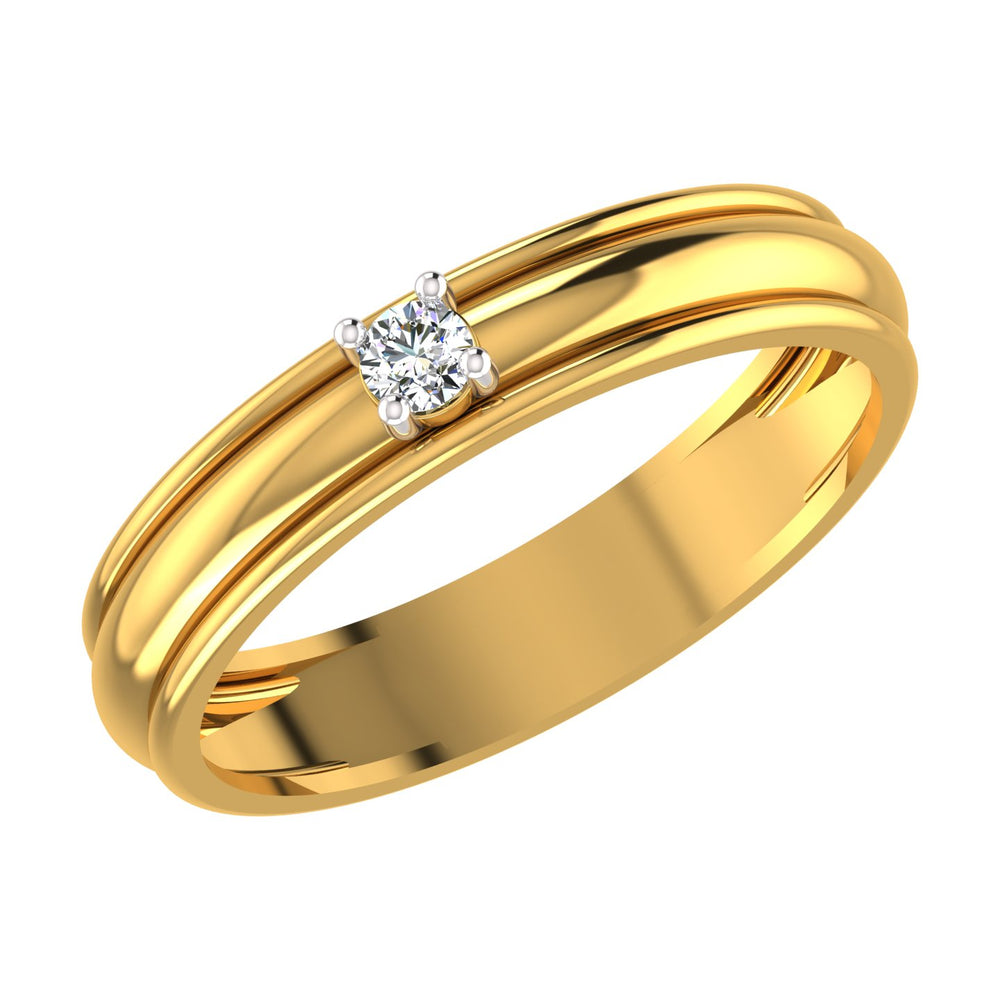 Infinity Curve Solitaire Ring