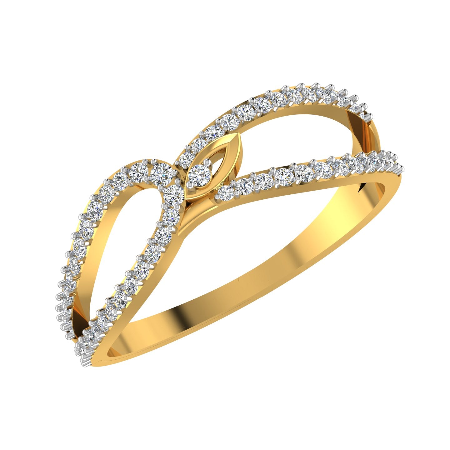 Infinity Nazar Diamond Ring