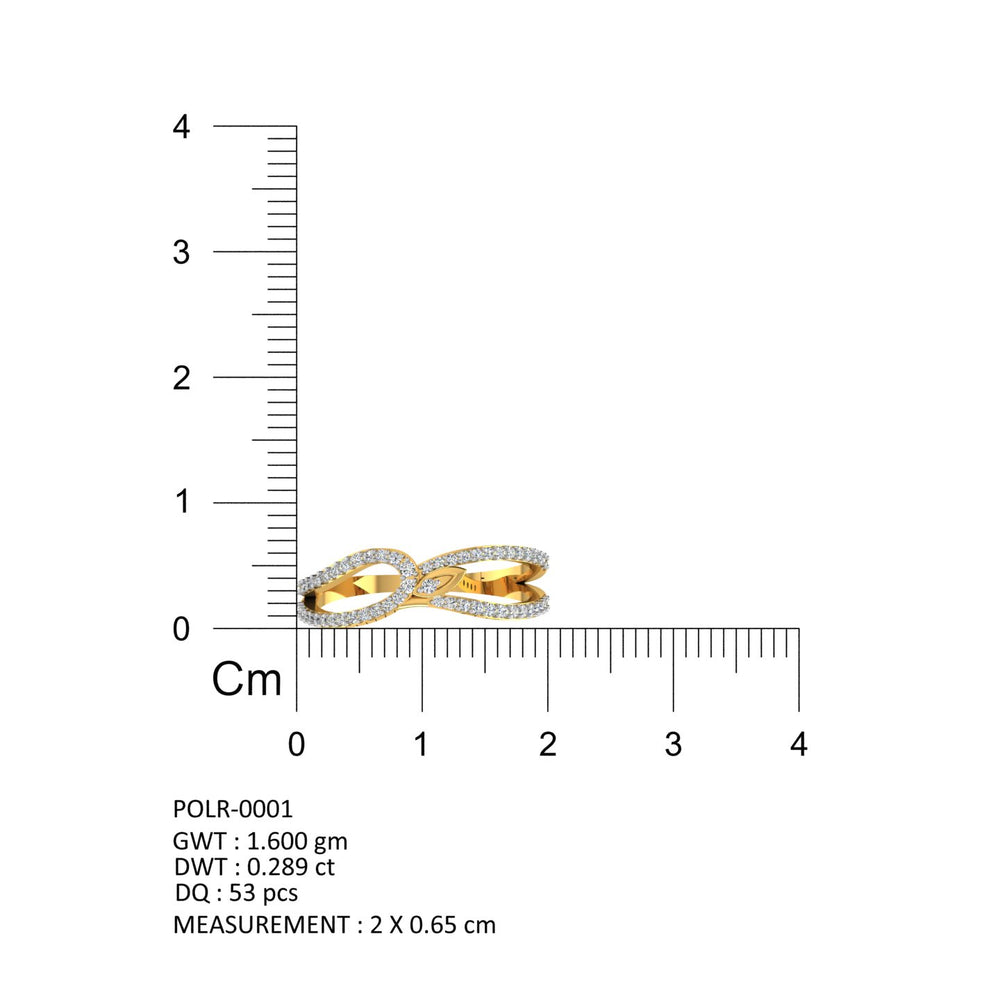 Infinity Nazar Diamond Ring