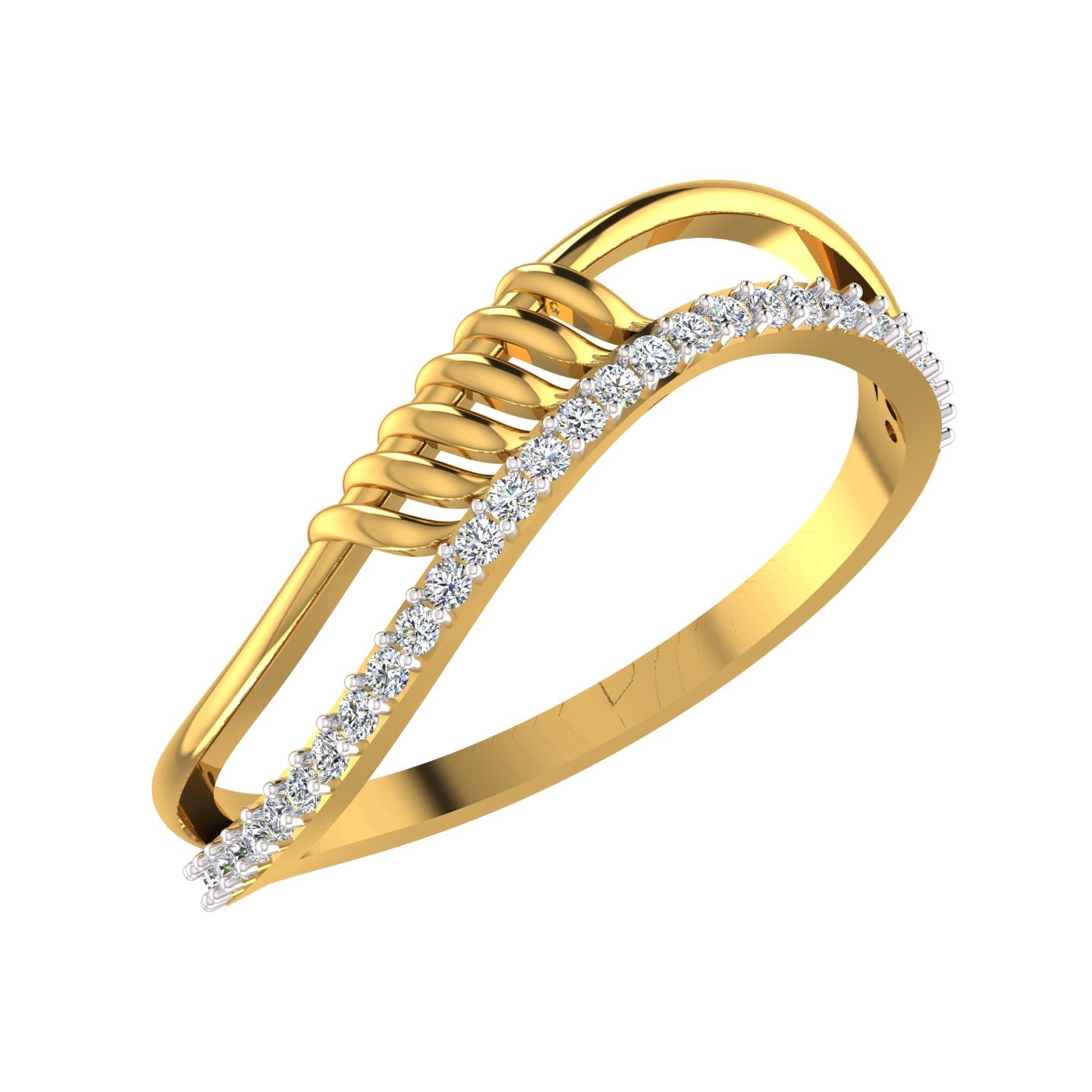 Royal Weave Diamond Ring