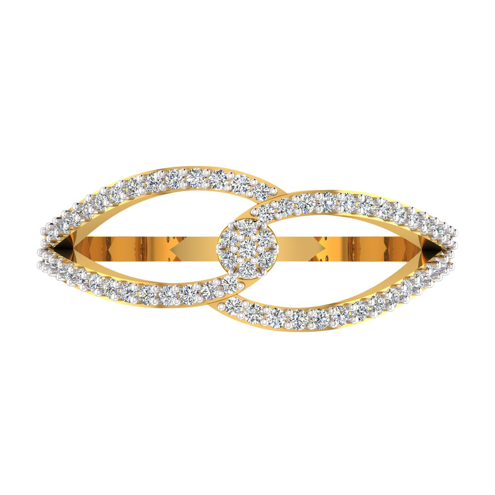 Infinity Bloom Diamond Ring
