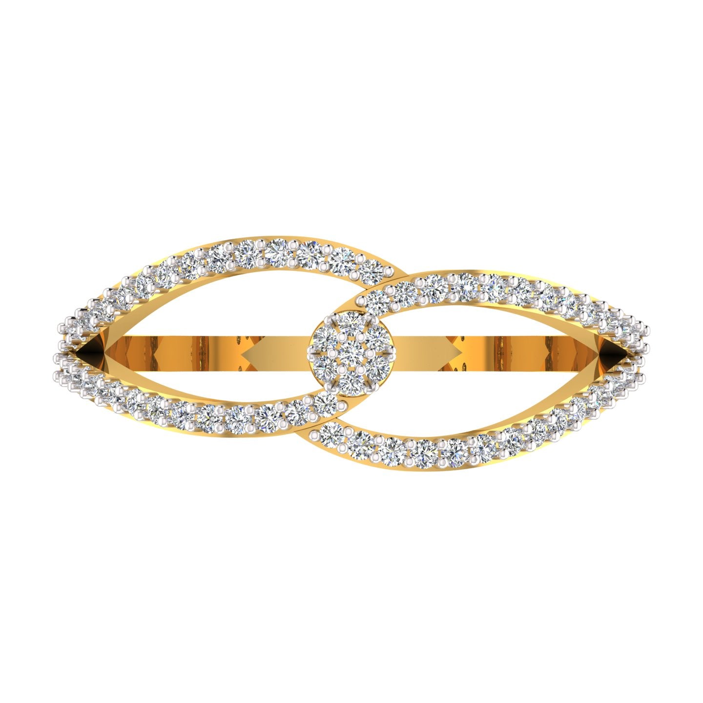 Infinity Bloom Diamond Ring