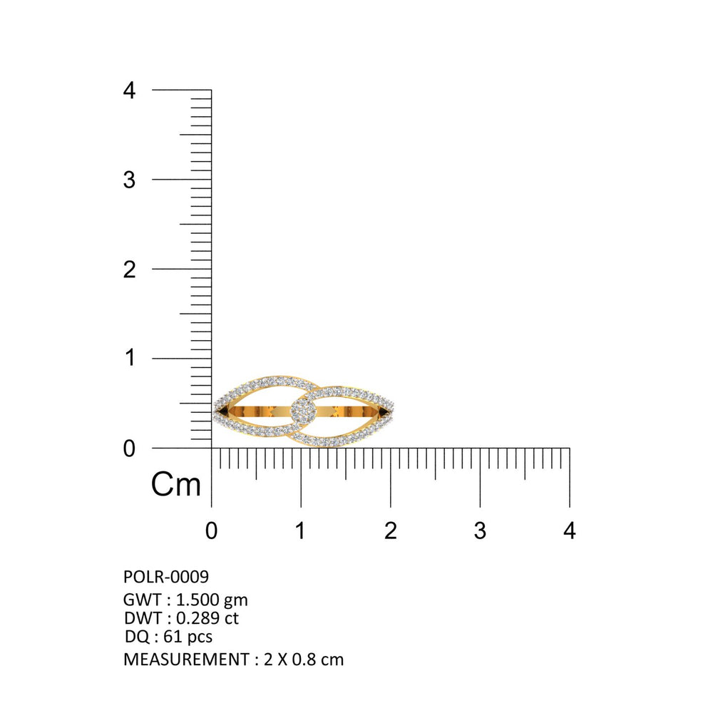Infinity Bloom Diamond Ring