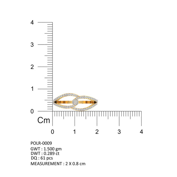 Infinity Bloom Diamond Ring hover image