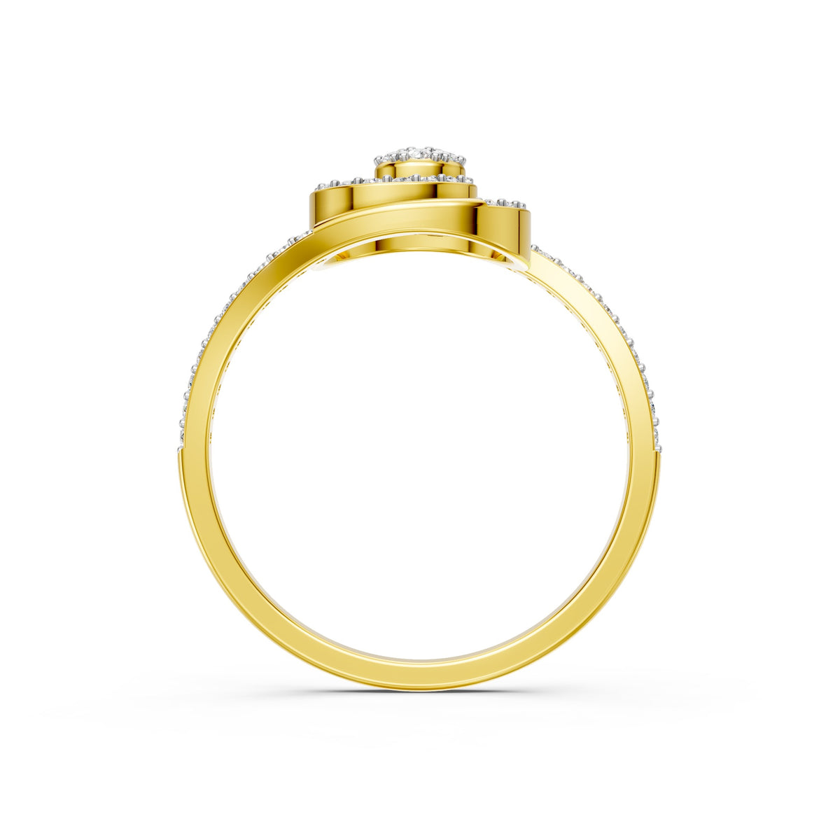 Eternal Spiral Diamond Ring