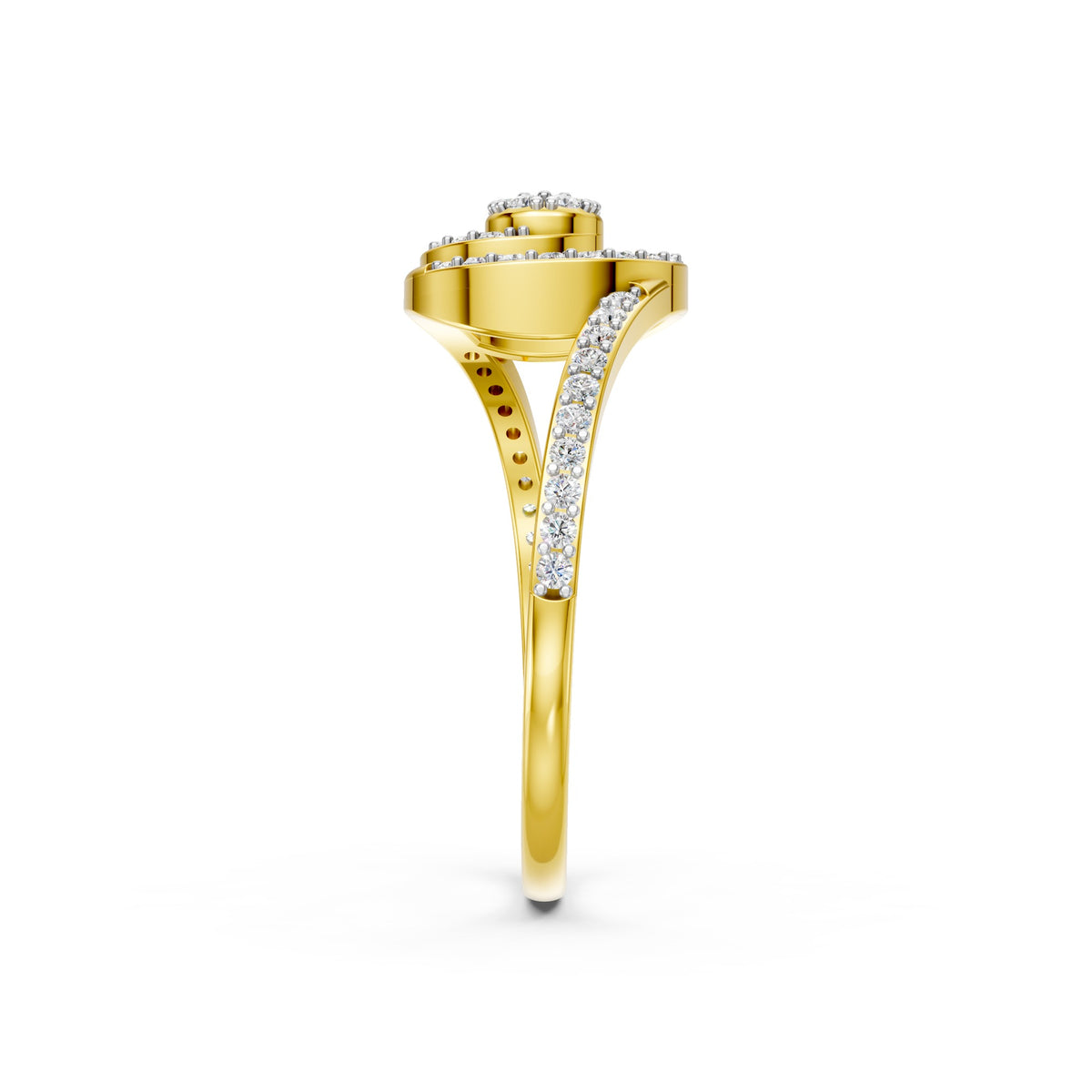 Eternal Spiral Diamond Ring