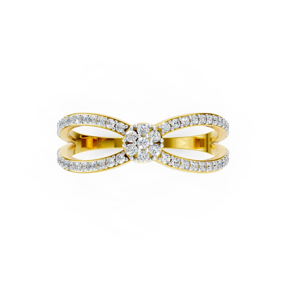 Infinity Blossom Diamond Ring