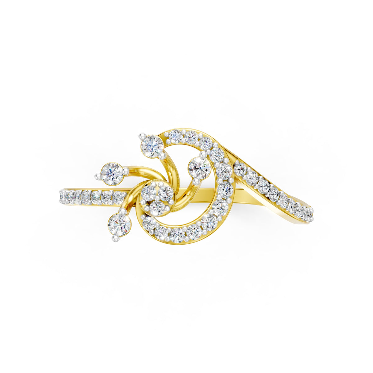 Royal Crown Diamond Ring