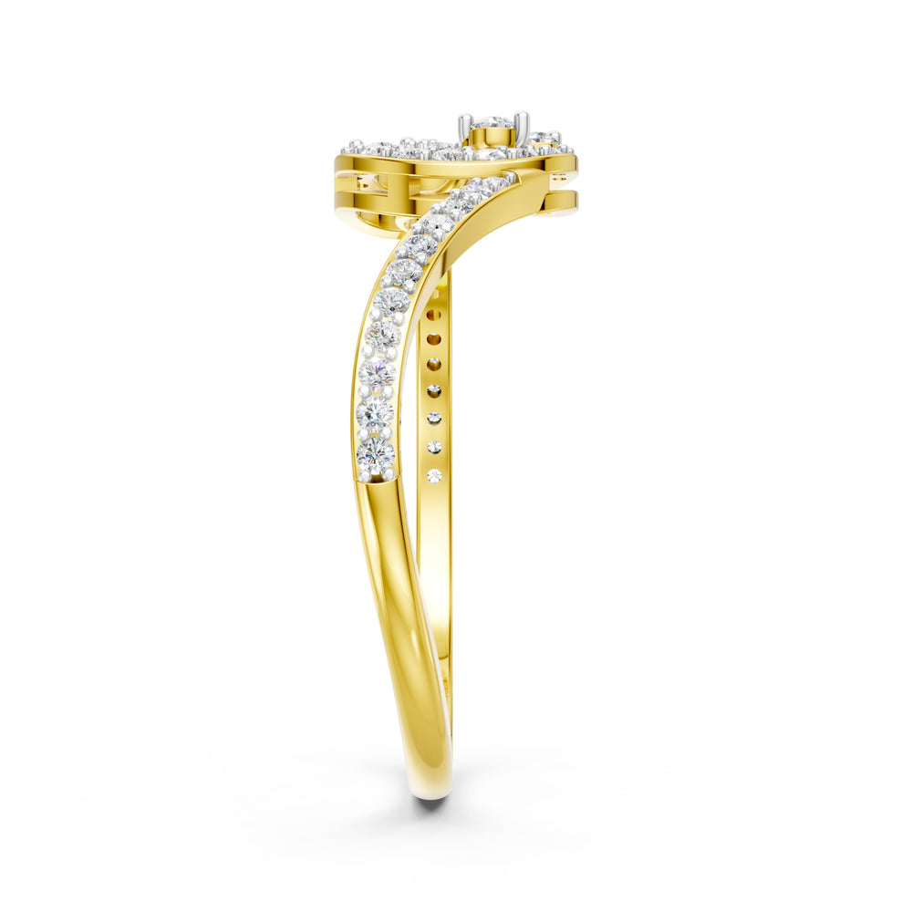 Royal Crown Diamond Ring