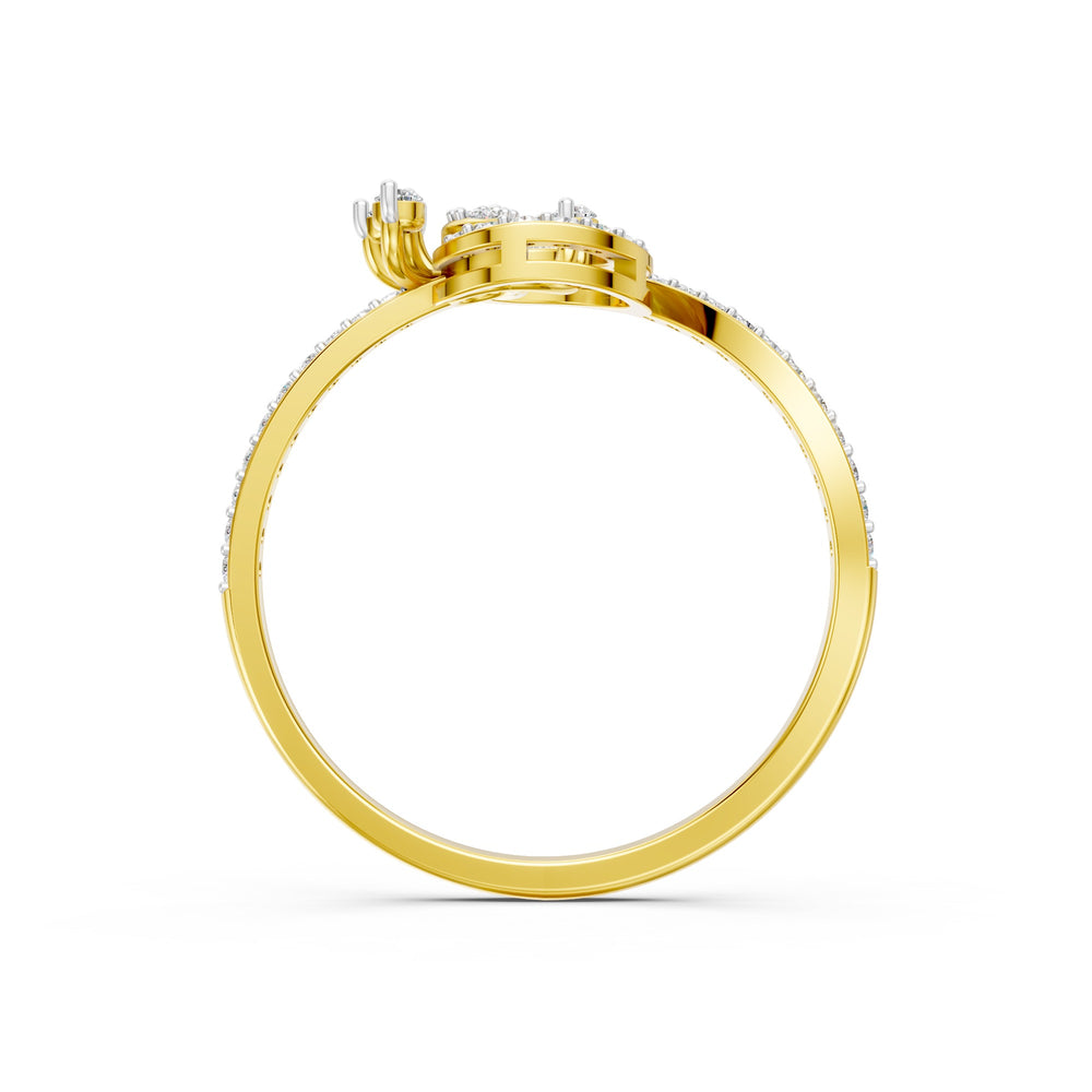 Royal Crown Diamond Ring
