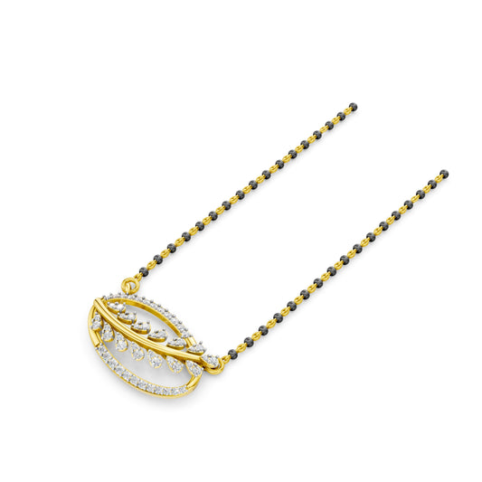 Nature's Embrace Diamond Mangalsutra