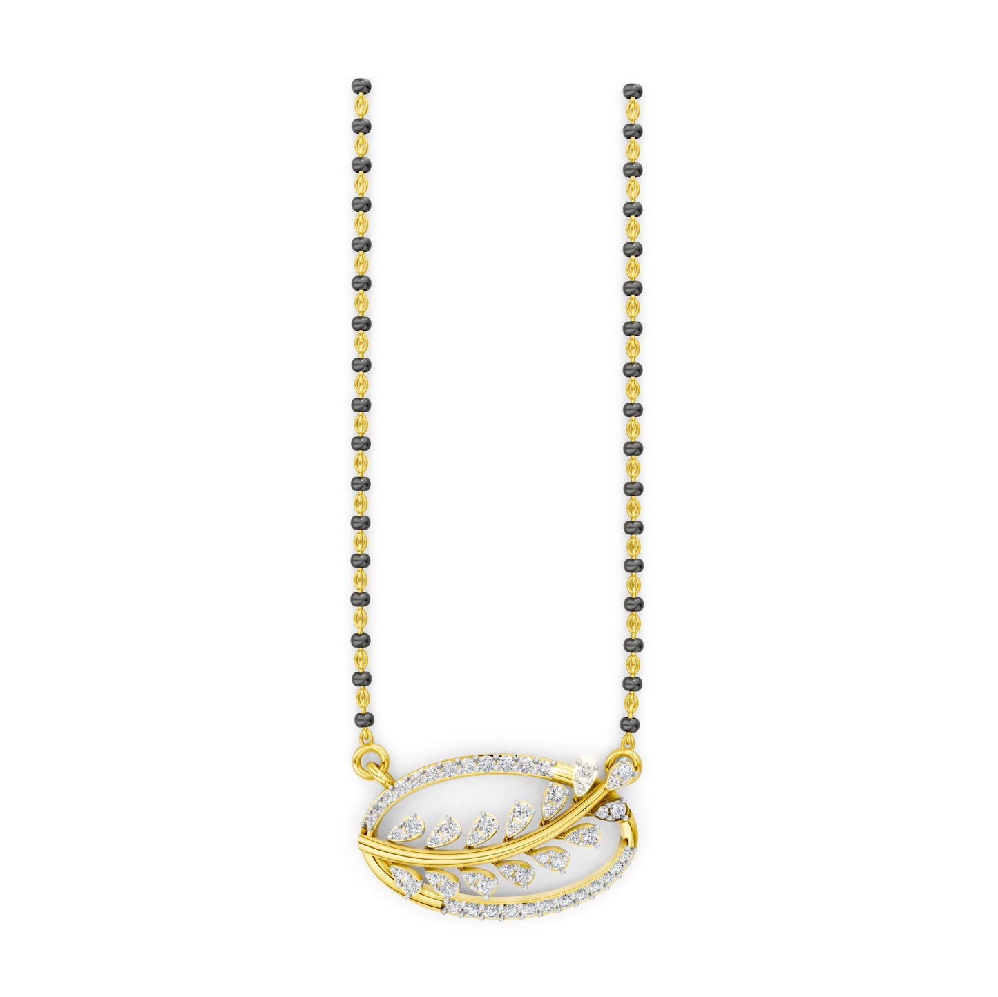 Nature's Embrace Diamond Mangalsutra