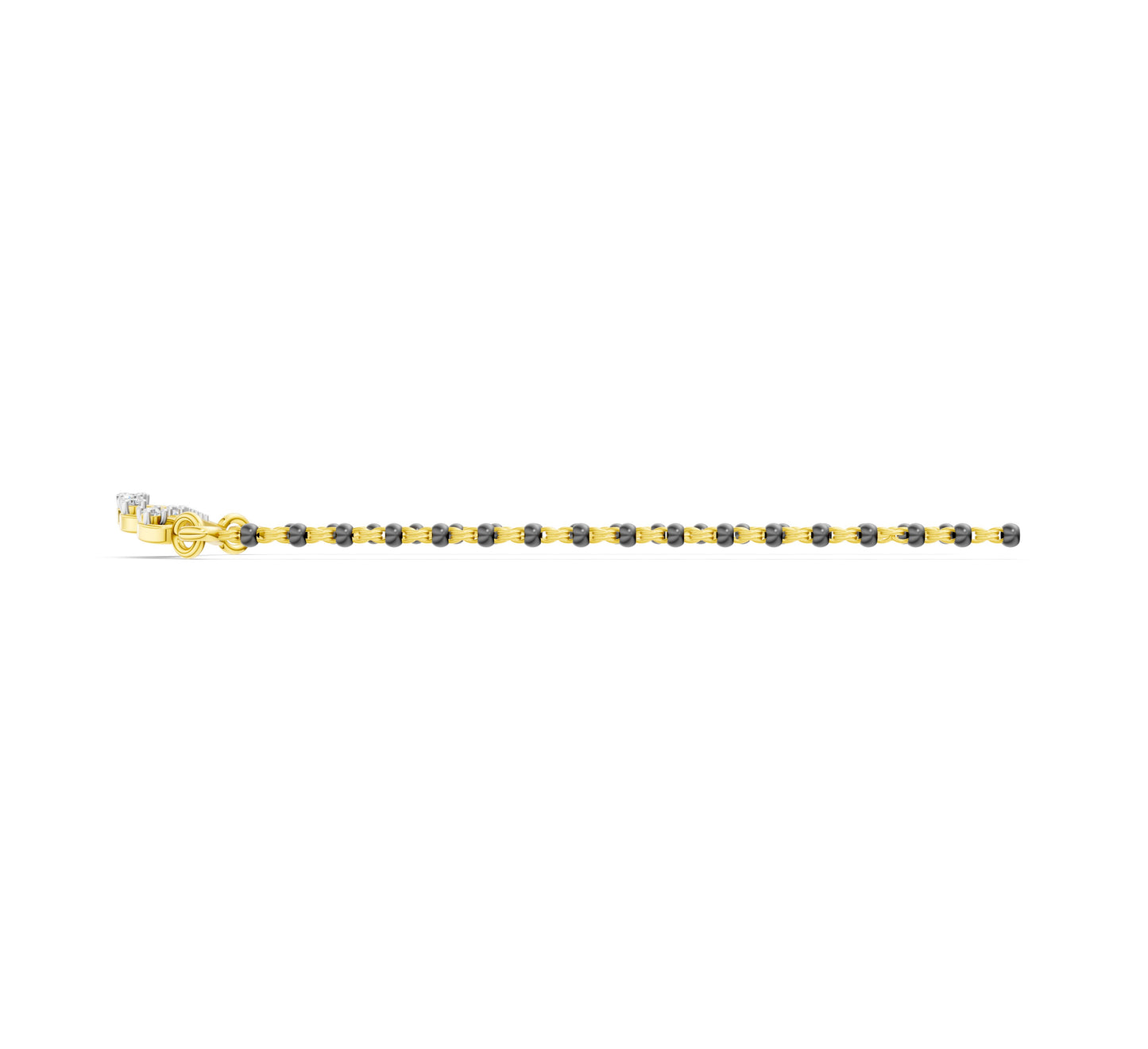 Radiant Cascade Diamond Mangalsutra