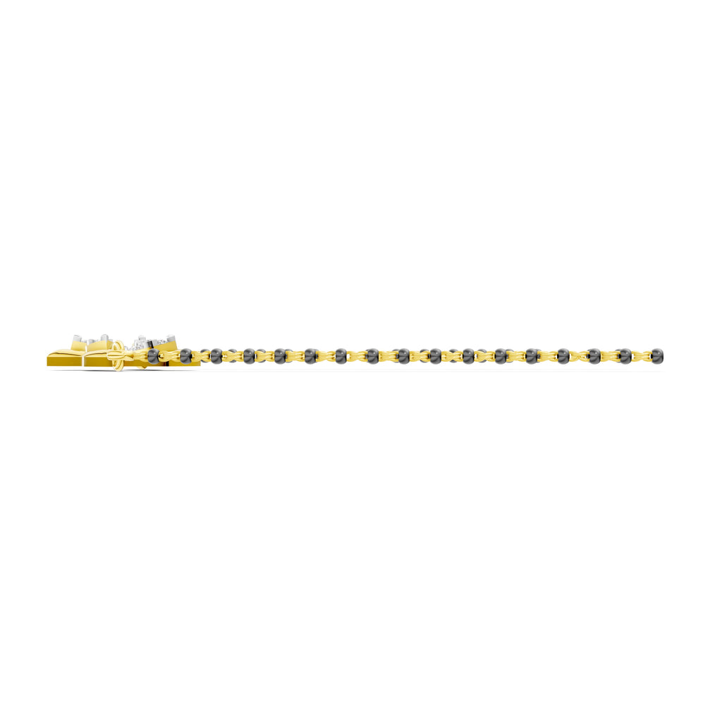 Trinity Bloom Diamond Mangalsutra