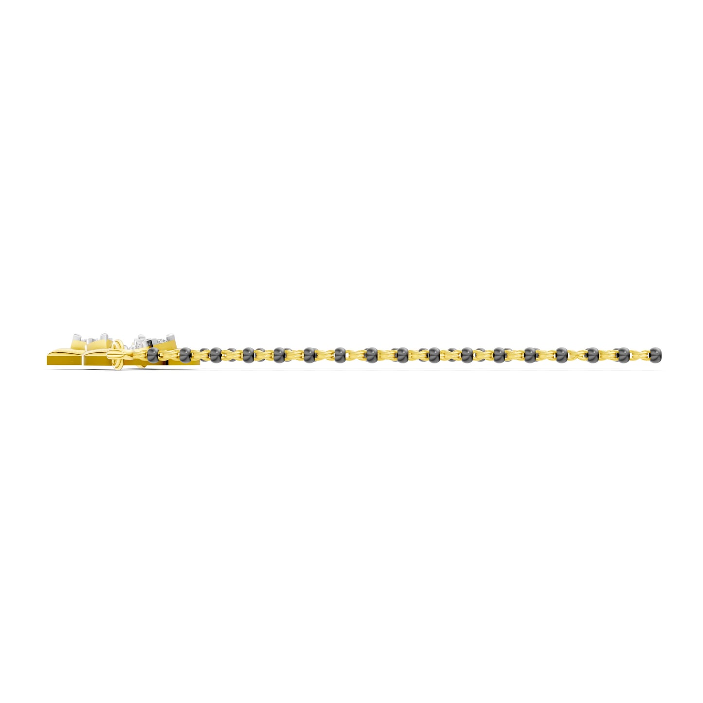 Trinity Bloom Diamond Mangalsutra