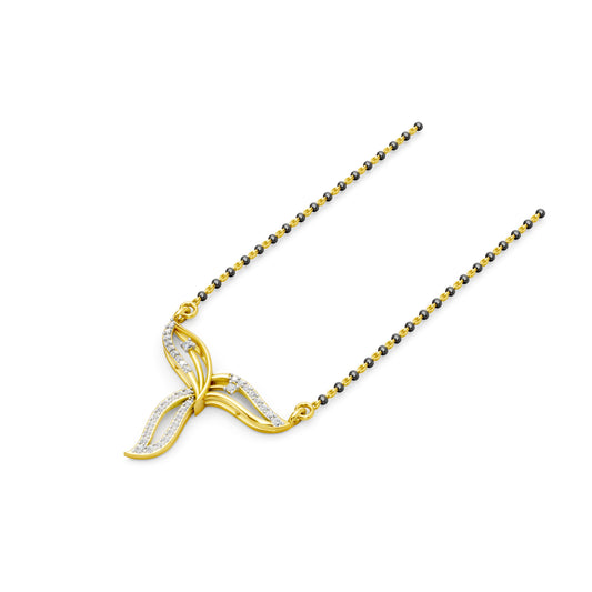 Twilight Vine Diamond Mangalsutra