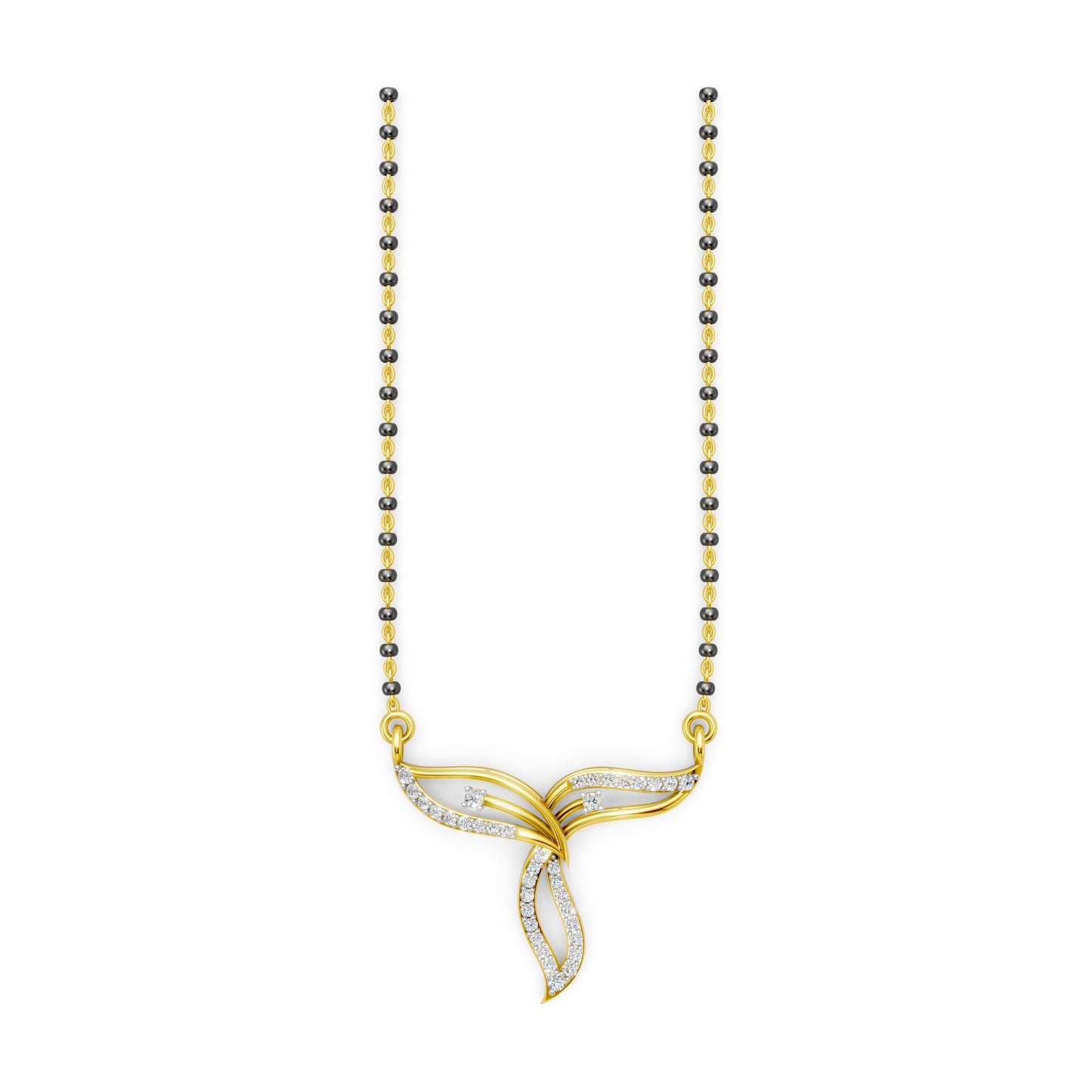 Twilight Vine Diamond Mangalsutra