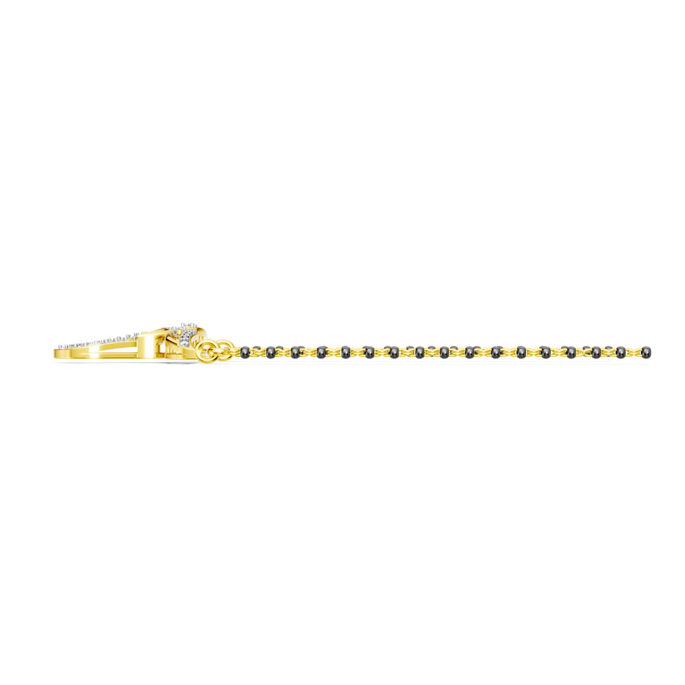 Twilight Vine Diamond Mangalsutra