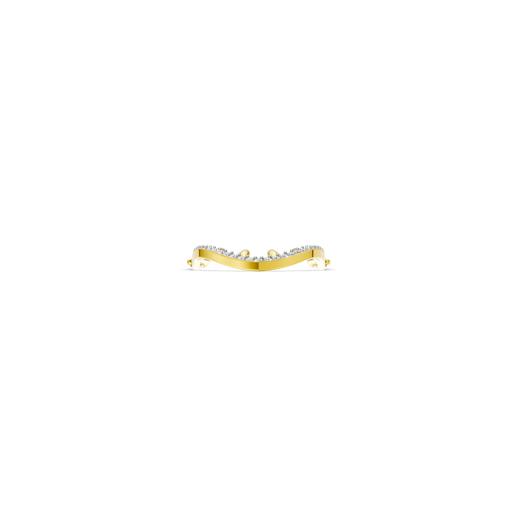 Golden Vine Diamond Mangalsutra