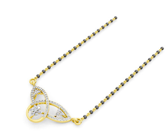 Celestial Blossom Diamond Mangalsutra