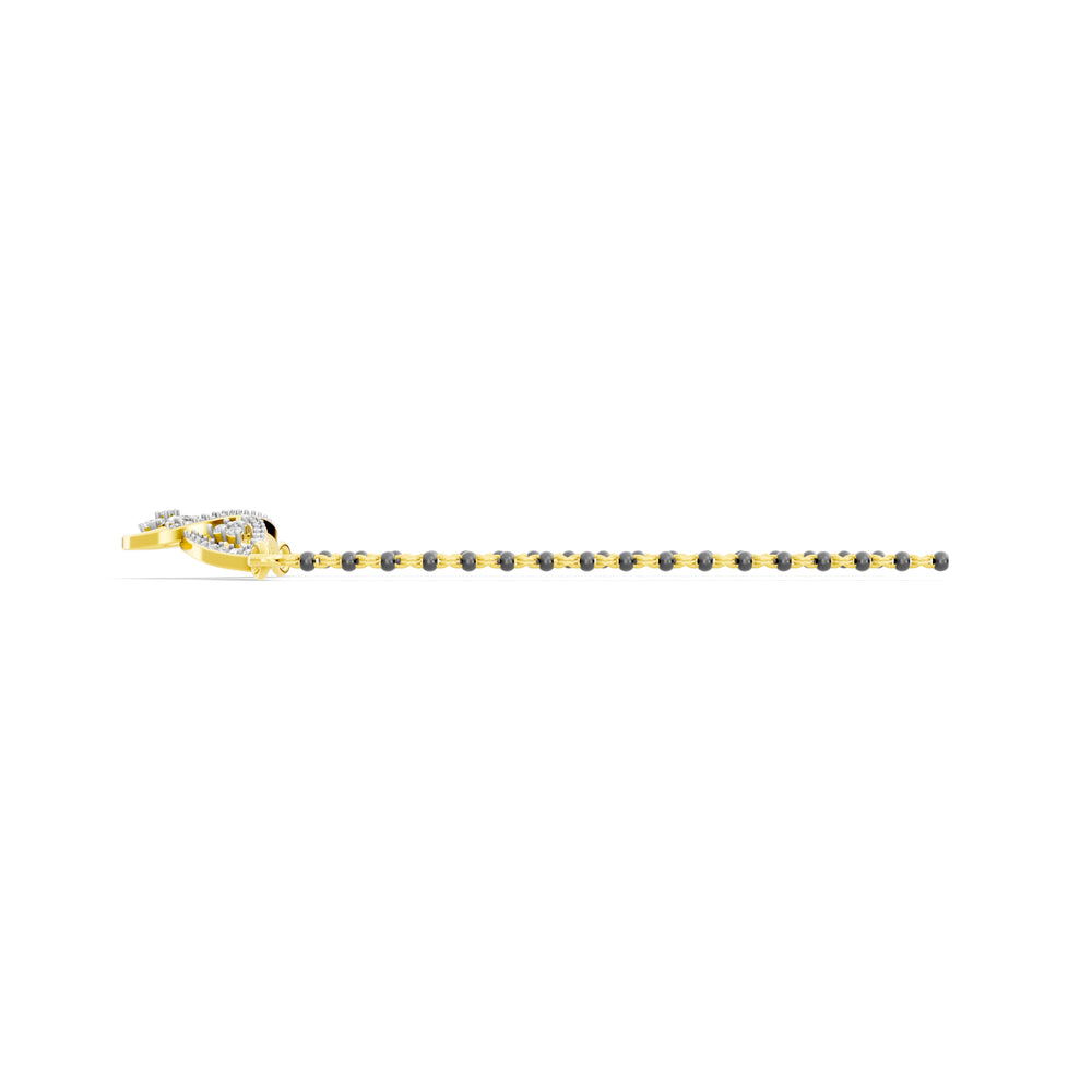 Celestial Blossom Diamond Mangalsutra