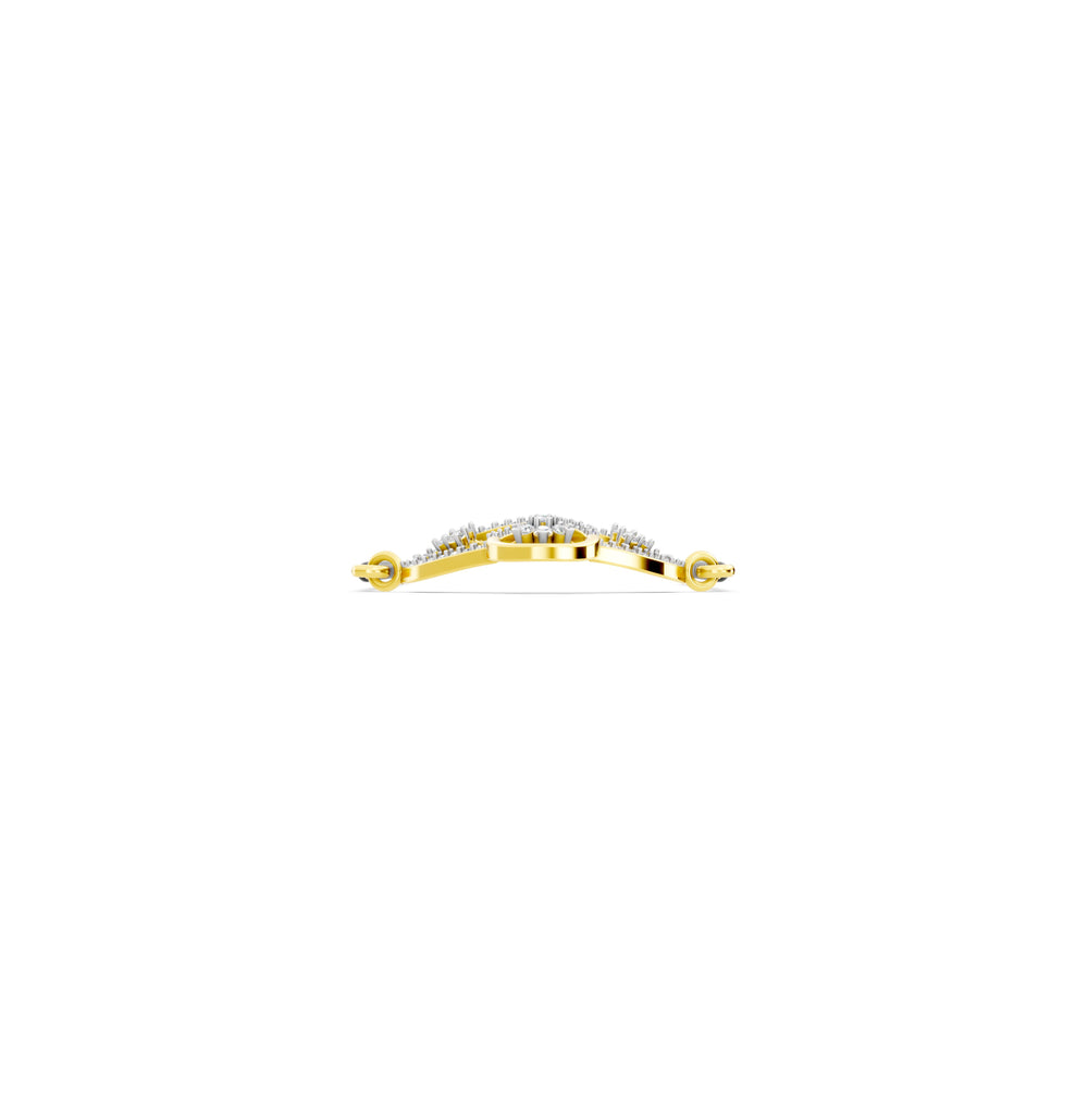 Celestial Blossom Diamond Mangalsutra