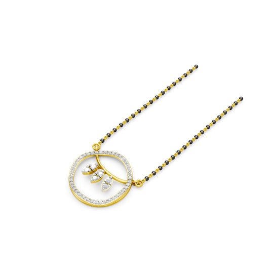 Circle of Serenity Diamond Mangalsutra