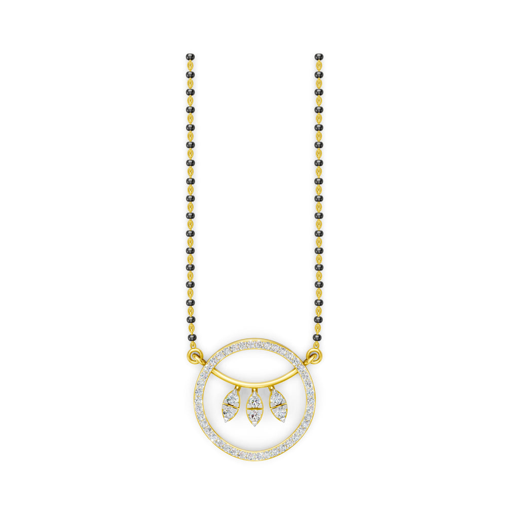 Circle of Serenity Diamond Mangalsutra
